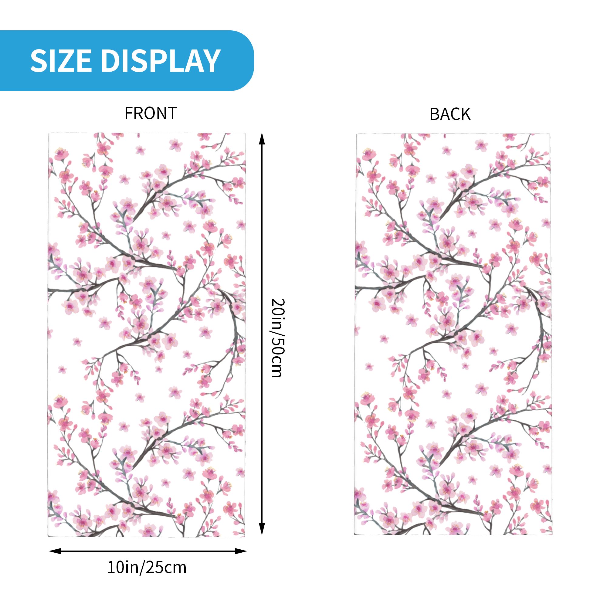 Japan Sakura Cherry Blossoms w - огляд і ціна Neck Gaiter Face Cover