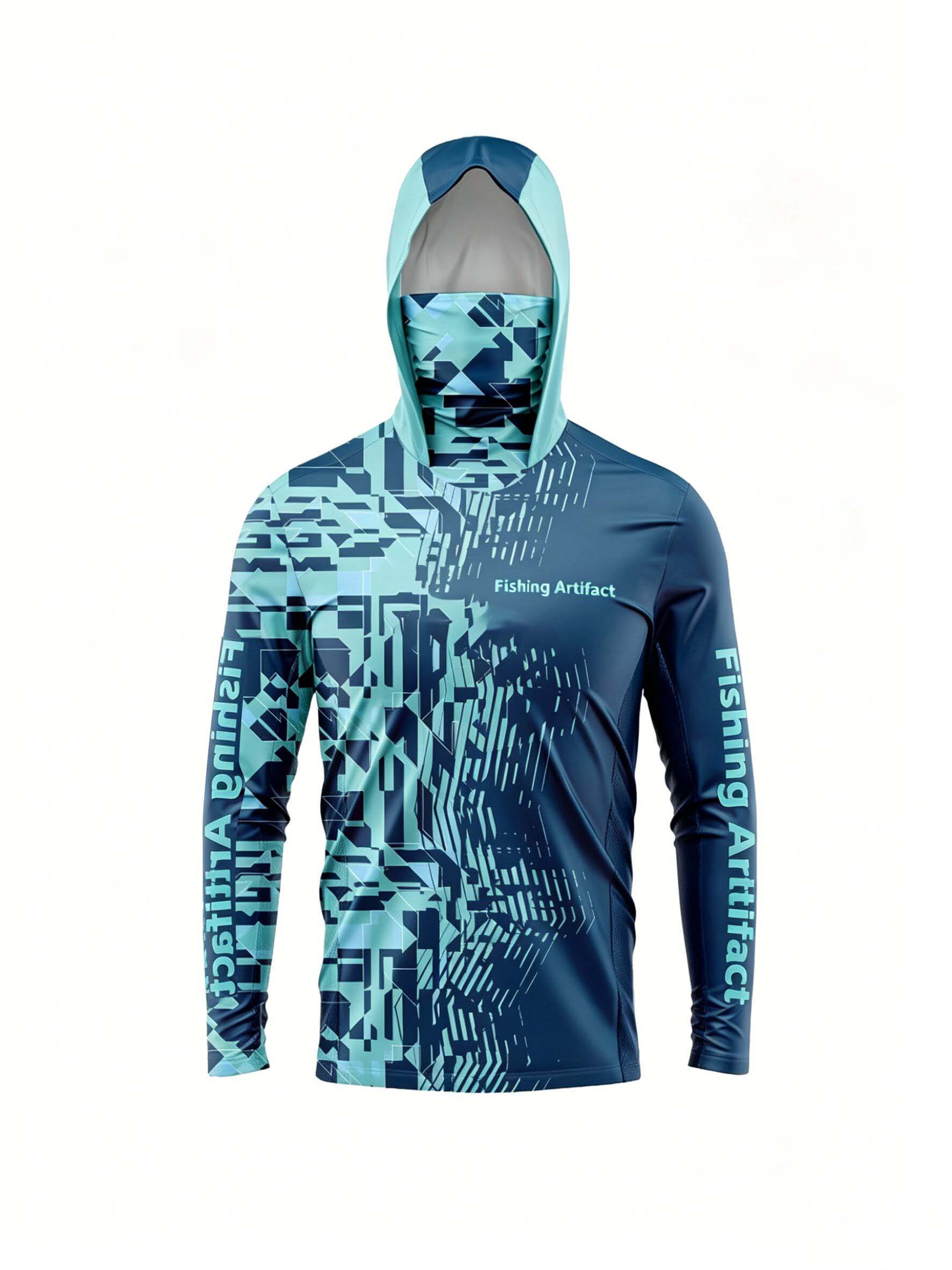 Men's Summer Fishing Hoodie, L - огляд і ціна Sports Mask Breathable