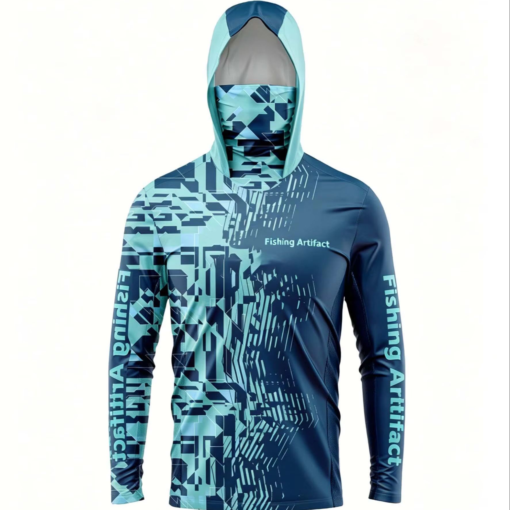 Men's Summer Fishing Hoodie, L - огляд і ціна Sports Mask Breathable