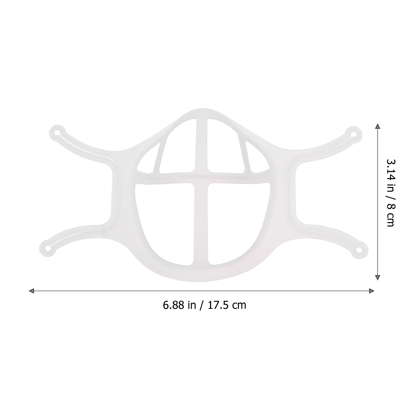 5Pcs Breathable Mask Holder Si - огляд і ціна Silicone Mask Bracket