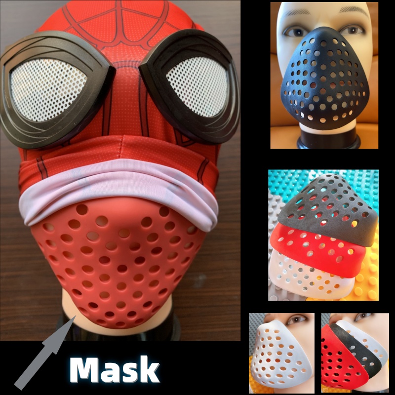 Silicone Half Face Shell For S - огляд і ціна Silicone Mask Bracket
