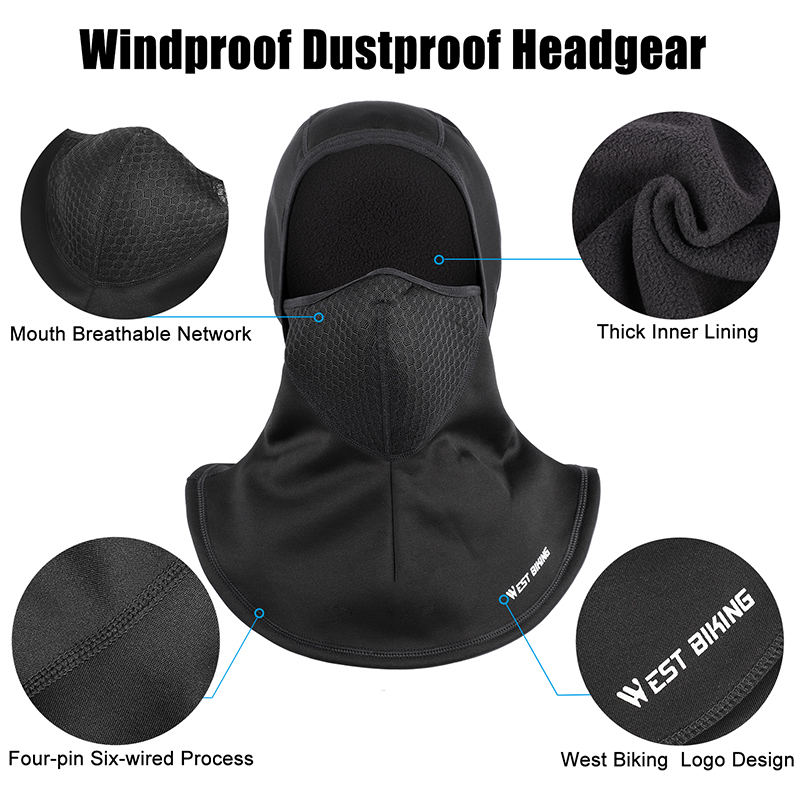 WEST BIKING Winter Balaclava C - огляд і ціна Anti Pollution Mask